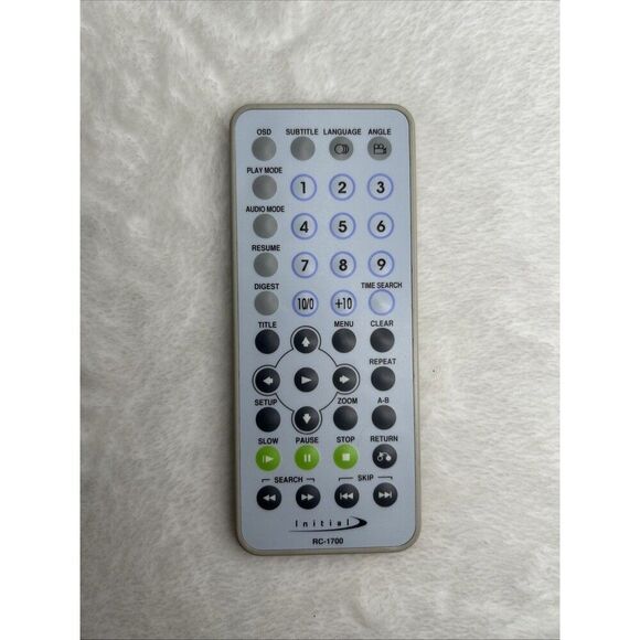 Initial Plug-In Portable DVD Player DVD-9510 With Remote, Carry Case, Cables - Picture 13 of 16